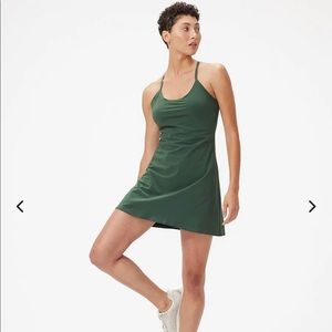 Olive Green Outdoor Voices Exercise Dress